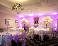 One of Windsor's Castle Hotel's wedding reception rooms