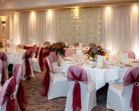 A wedding reception at Oakley Court in Windsor