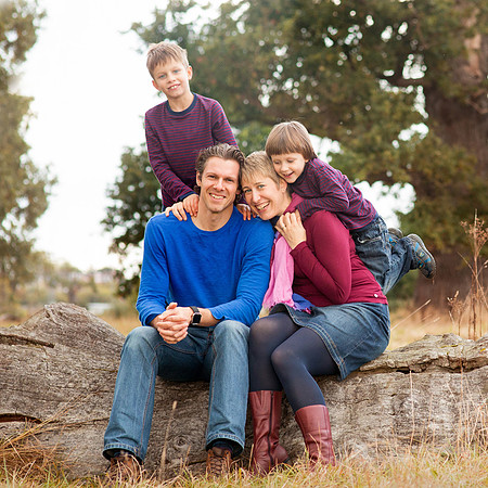 Photo of Abi Moore and her family - photographer Windsor