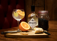 Product photography of a Windsor-based gin company