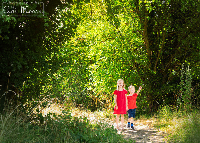family outdoor photo session preview