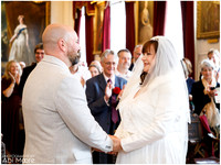 Rainy Windsor Guildhall wedding photography
