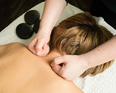 Commercial photography for small businesses in Windsor Berkshire - massage therapy image
