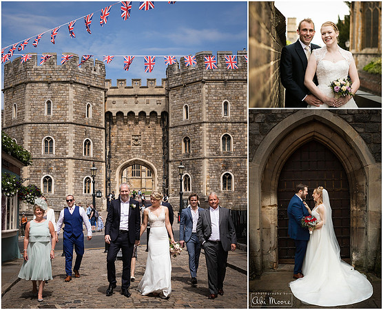 Wedding photography by Windsor Castle
