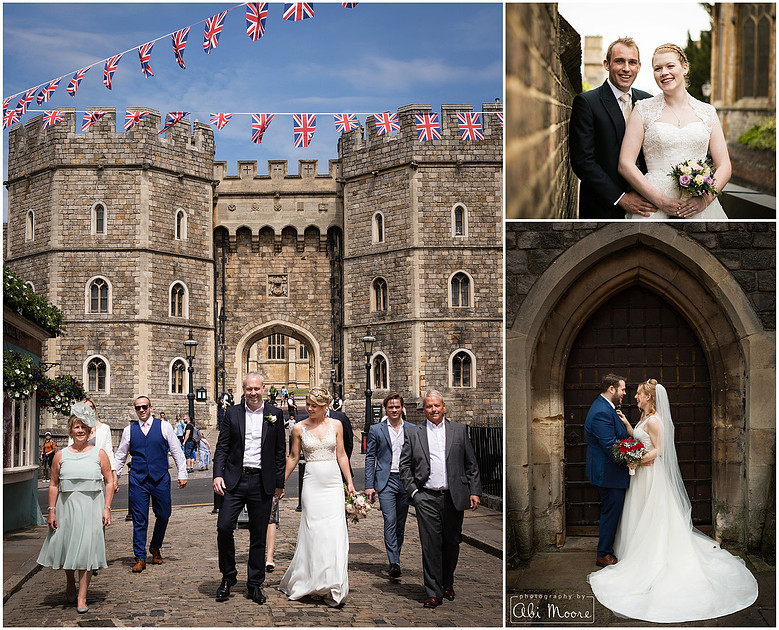 Wedding photography by Windsor Castle