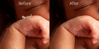 Newborn skin before & after 3