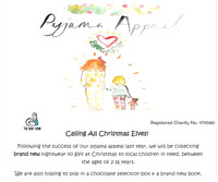 Baby Bank Windsor Christmas pyjama appeal