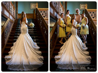 Rainy day wedding photography Eynsham Hall Oxfordshire 04