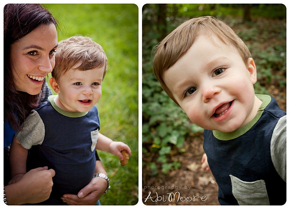 Outdoor natural light family photography 5