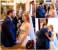 Windsor Guildhall Christopher Wren winter wedding photography 03