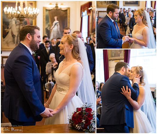 Windsor Guildhall Christopher Wren winter wedding photography 03