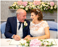 Winter wedding photography Windsor Castle Hotel 03