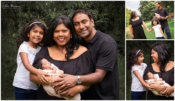 Outdoor newborn mini-photoshoot 1