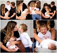Doorstep newborn baby photoshoots