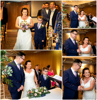 Rainy wedding day at the Berystede in Ascot