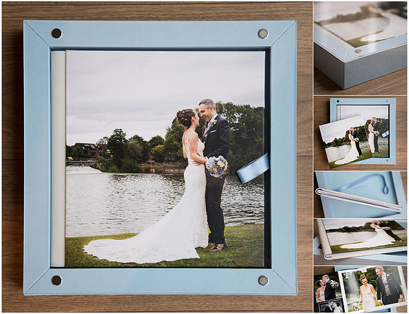 Natural wedding photography innovative album