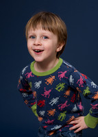 3-year-old child studio portrait photographer